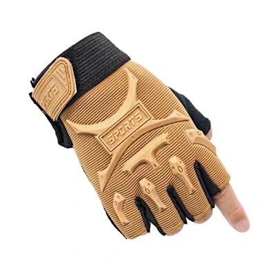 Dječje taktičke rukavice s pola prstiju za muškarce i žene, protuklizne, otporne na habanje, prozračne elastične treninge kampiranja