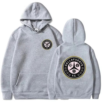 Dellafuente Hoodies Γυναικείες Ανδρικές εμπριμέ μπλούζες χιπ χοπ Grunge Κορέα Γυναίκα, Ulzzang Hoodie Κορεάτικα μπλουζάκια μόδας Streetwear