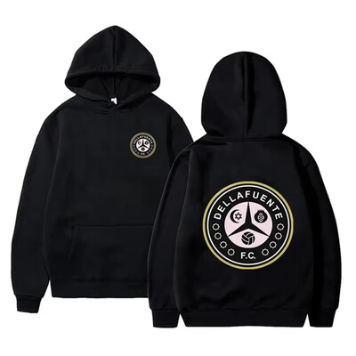 Dellafuente Hoodies Γυναικείες Ανδρικές εμπριμέ μπλούζες χιπ χοπ Grunge Κορέα Γυναίκα, Ulzzang Hoodie Κορεάτικα μπλουζάκια μόδας Streetwear