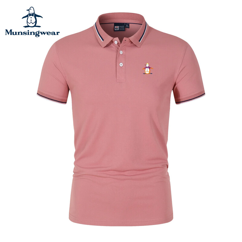 2024, nou de înaltă calitate Munsing Wear, polo de vară pentru bărbați, modă, sport, agrement, îmbrăcăminte de golf, polo