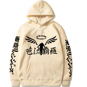Anime Tokyo Revengers mikina s kapucňou muži ženy hip hop mikiny s kapucňou manga streetwear Harajuku unisex teplý športový sveter