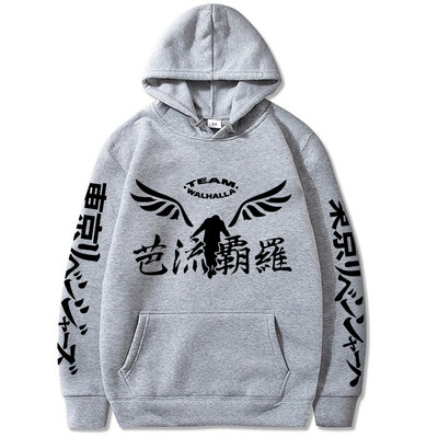 Anime Tokyo Revengers mikina s kapucňou muži ženy hip hop mikiny s kapucňou manga streetwear Harajuku unisex teplý športový sveter