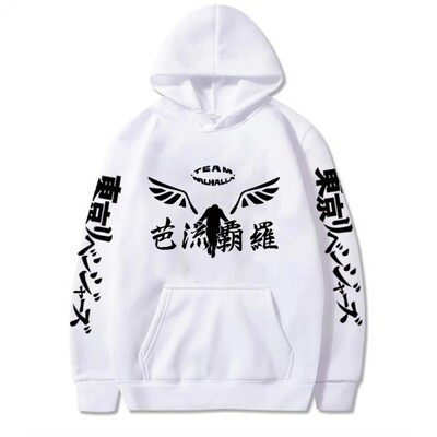 Anime Tokyo Revengers mikina s kapucňou muži ženy hip hop mikiny s kapucňou manga streetwear Harajuku unisex teplý športový sveter
