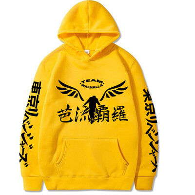 Anime Tokyo Revengers mikina s kapucňou muži ženy hip hop mikiny s kapucňou manga streetwear Harajuku unisex teplý športový sveter