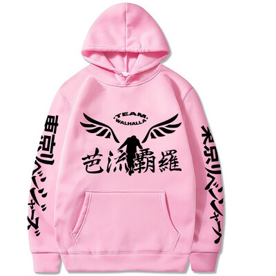 Anime Tokyo Revengers mikina s kapucňou muži ženy hip hop mikiny s kapucňou manga streetwear Harajuku unisex teplý športový sveter