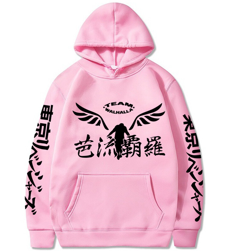 Anime Tokyo Revengers mikina s kapucňou muži ženy hip hop mikiny s kapucňou manga streetwear Harajuku unisex teplý športový sveter