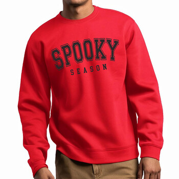 Φούτερ Halloween Graphic Crewneck για άντρες Γυναικείες Φθινοπωρινές μπλούζες πουλόβερ με ζεστή φλις επένδυση Αθλητικά πουλόβερ με χαλαρή εφαρμογή