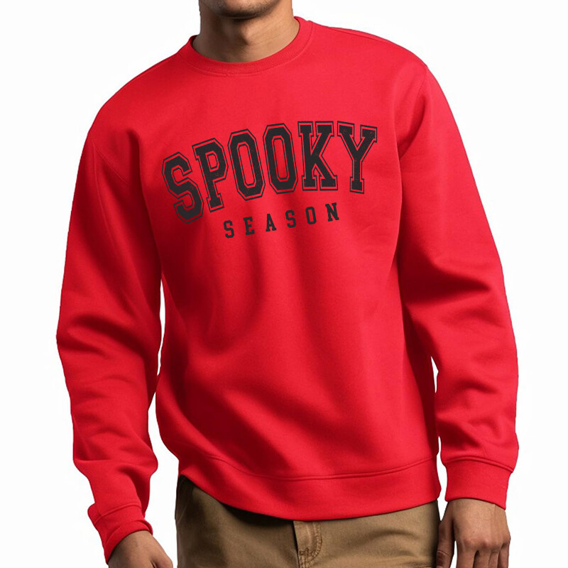 Halloweenske grafické mikiny s okrúhlym výstrihom pre mužov a ženy, jesenné teplé flísové podšívky, pulóvre, atletické ležérne voľné strihy