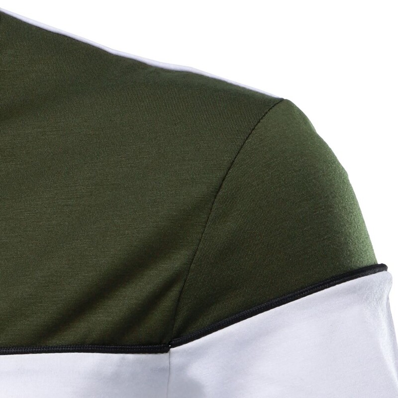 Muška polo majica s odgovarajućim bojama i gumbima Regular kroja Ležerni stil kratkih rukava za muškarce Svakodnevna odjeća za tjelovježbu Muška polo majica