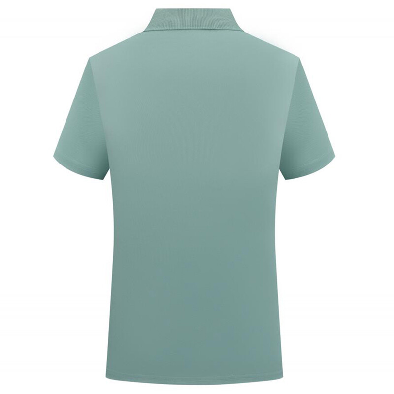 Muške prozračne majice s formalnim ovratnikom na veliko, veleprodaja obične bijele uniforme polo majice za muškarce, ležerne Camisa Polos Para Hombre