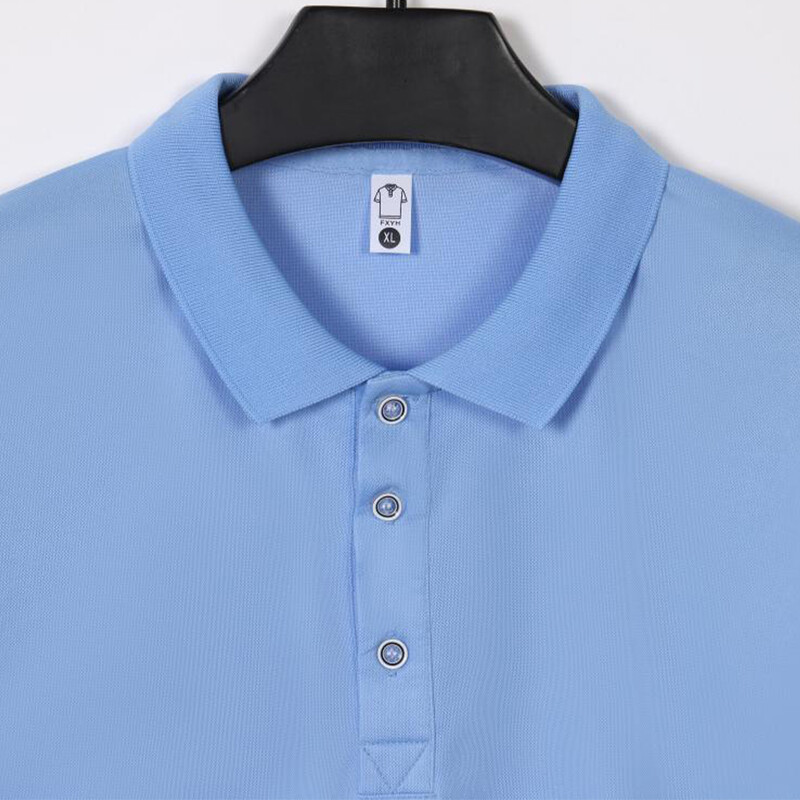 Muške prozračne majice s formalnim ovratnikom na veliko, veleprodaja obične bijele uniforme polo majice za muškarce, ležerne Camisa Polos Para Hombre