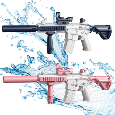 M416 Water Gun Electric Pistol Shooting Toy Full Automatic Summer Shoot Παραλία Διασκεδαστικό παιχνίδι για παιδιά Αγόρια Κορίτσι Ενήλικες Δώρο