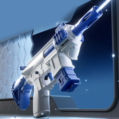 M416 vandens pistoletas elektriniu pistoletu šaudymo žaislas visiškai automatinis vasaros šaudymo paplūdimyje įdomus lauko žaislas vaikams berniukams mergaitėms suaugusiems