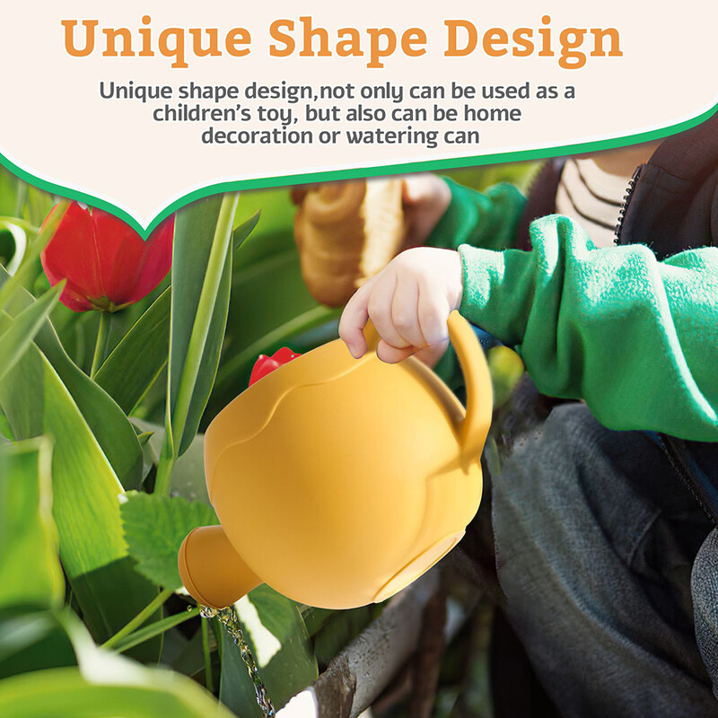 TYRY.HU Udato cu aspersoare Drăguț Desene Animat Grădină Copii Acasă Flori din Silicon Sticlă Plajă Pulverizator Jucărie de baie Educație timpurie