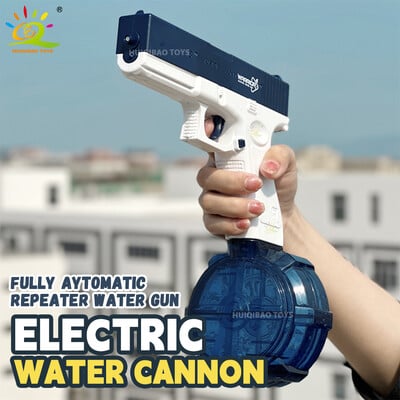 HUIQIBAO Water Gun Ηλεκτρικό Glock Pistol Παιχνίδι Σκοποβολής Διασκεδαστικό Πυροβολισμό Καλοκαιρινό Υπαίθριο Αγώνα στην παραλία Παιχνίδια φαντασίας για παιδιά Αγόρια Δώρο