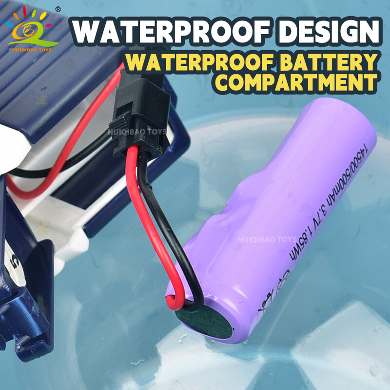 HUIQIBAO vodeni pištolj Električni pištolj Glock Igra pucanja Zabavna paljba Ljeto Vanjska Borba na plaži Fantastične igračke za djecu Poklon