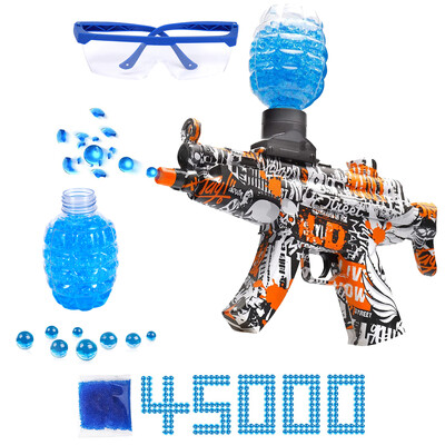 MP5 Električni pištolj s gelom, igračka, pištolj, vodene perle, prskanje, pucač, igračke, oružje za djecu, sport na otvorenom, zabavna igra, airsoft