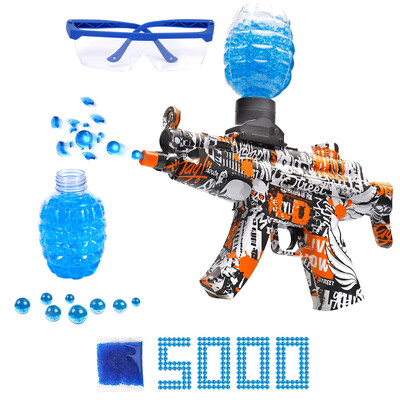 MP5 Električni pištolj s gelom, igračka, pištolj, vodene perle, prskanje, pucač, igračke, oružje za djecu, sport na otvorenom, zabavna igra, airsoft