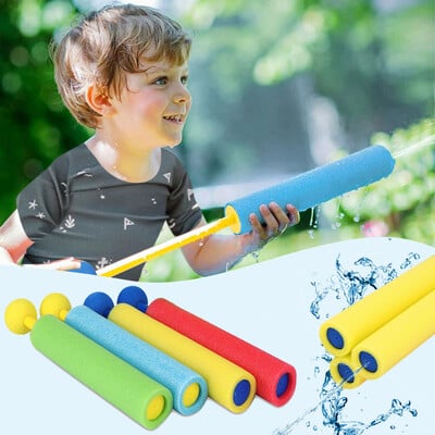 4 τμχ Water Blaster Water Guns for Kids Shooter Φορητό 4 χρώματα 30ft Παιδικό πιστόλι νερού αφρού Παιχνίδια καλοκαιρινής πισίνας