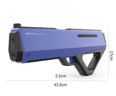 Pistolă electrică cu apă pentru copii Pistoale cu stropire complet automată cu absorbție de apă Blaster cu apă Jucării de vară în aer liber Jucării pentru piscină