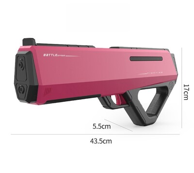 Pistolă electrică cu apă pentru copii Pistoale cu stropire complet automată cu absorbție de apă Blaster cu apă Jucării de vară în aer liber Jucării pentru piscină