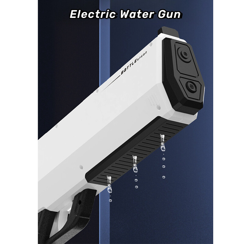 Pistolă electrică cu apă pentru copii Pistoale cu stropire complet automată cu absorbție de apă Blaster cu apă Jucării de vară în aer liber Jucării pentru piscină