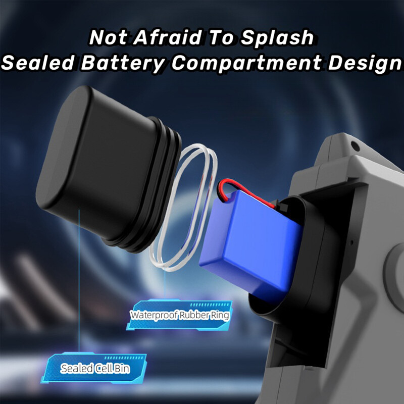 Električni pištolj za vodu, igračka za djecu, morski pas, automatska apsorpcija, pištolj za neprekidno prskanje, punjiva baterija, ljetna igra na otvorenom za djecu