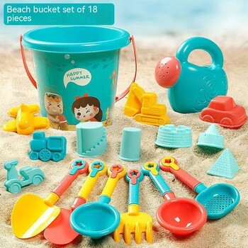 Παιδιά Sand Toys Kids Play Water Toys Box Set Kit Sand Bucket Summer Water Fun Bucket Beach Hobbies Gifrs for Kids