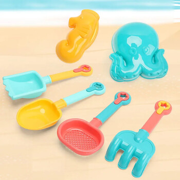 13/18PCS Summer Children Toys Beach Set Cartoon Bucket Shovel Silicone Sandbox Accessories Bag Summer Outdoor Sand Toys Water