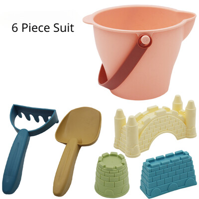 Smėlio kasimo kaušo rinkiniai Vaikams Smėlio kaušelis Vasarinis žaislas Paplūdimio žaislai Smėlio dėžė vaikams Lauke Mokomoji interaktyvi dovana kūdikiams