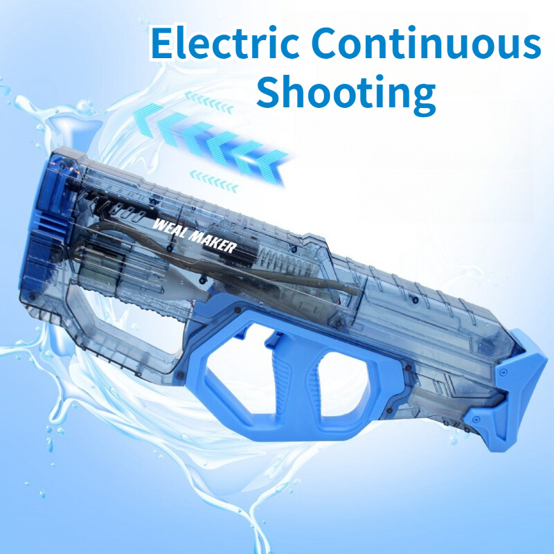 Dječji električni vodeni pištolj s velikim rasprskavajućim automatskim upijanjem vode Igre borbe na otvorenom Visokotlačni vodeni pištolji Igračke za djecu