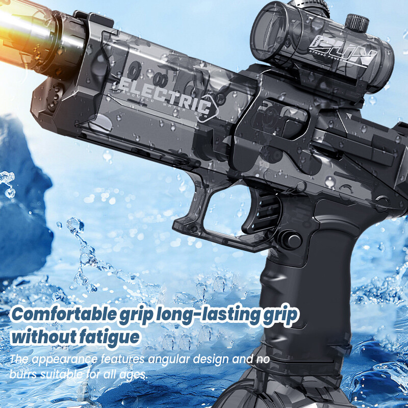 Ljeto Novi vodeni pištolj Potpuno automatski kontinuirani električni vodeni pištolj Svjetlo sa simuliranim senzorom plamena Alati za bazene velikog kapaciteta