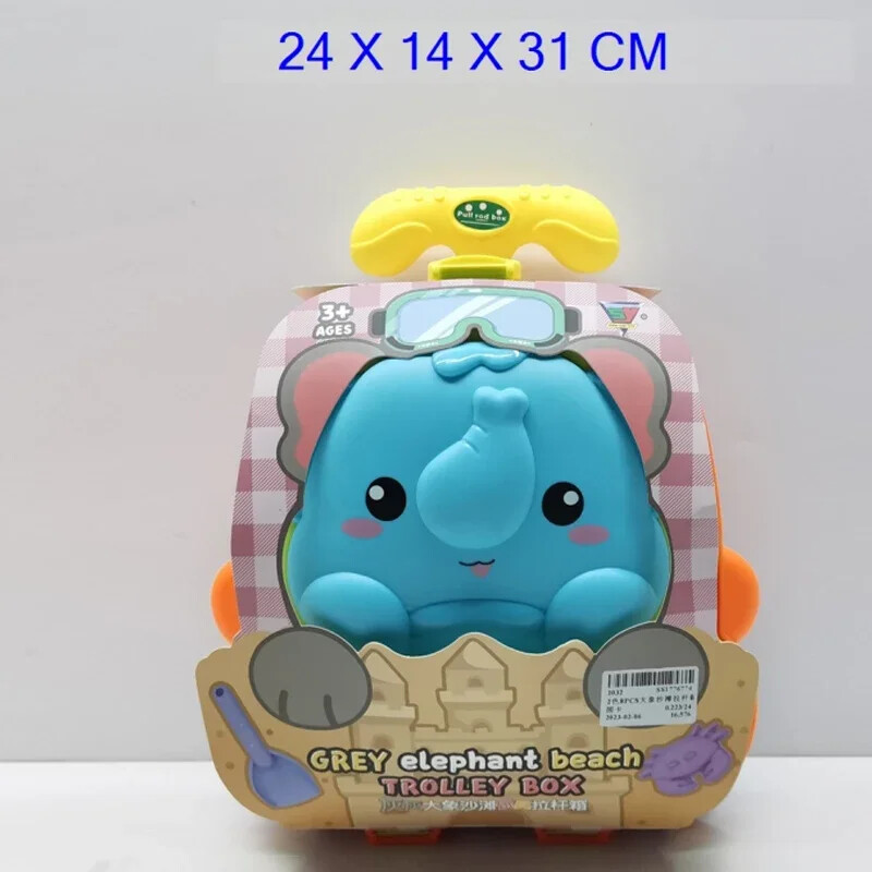Set igračaka za plažu Poklon prtljaga Komplet igračaka Igračke za pijesak za djecu Set kantica za pijesak Igračke za igru s pijeskom na plaži Ljeto na otvorenom