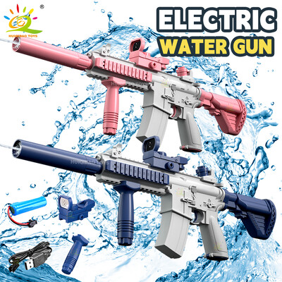 Kids M416 Auto Electric Water Gun Waters Fight Firing Pistol Παιχνίδι Καλοκαιρινό παιχνίδι σκοποβολής σε εξωτερικούς χώρους Παιδικά παιχνίδια Δώρα για αγόρια