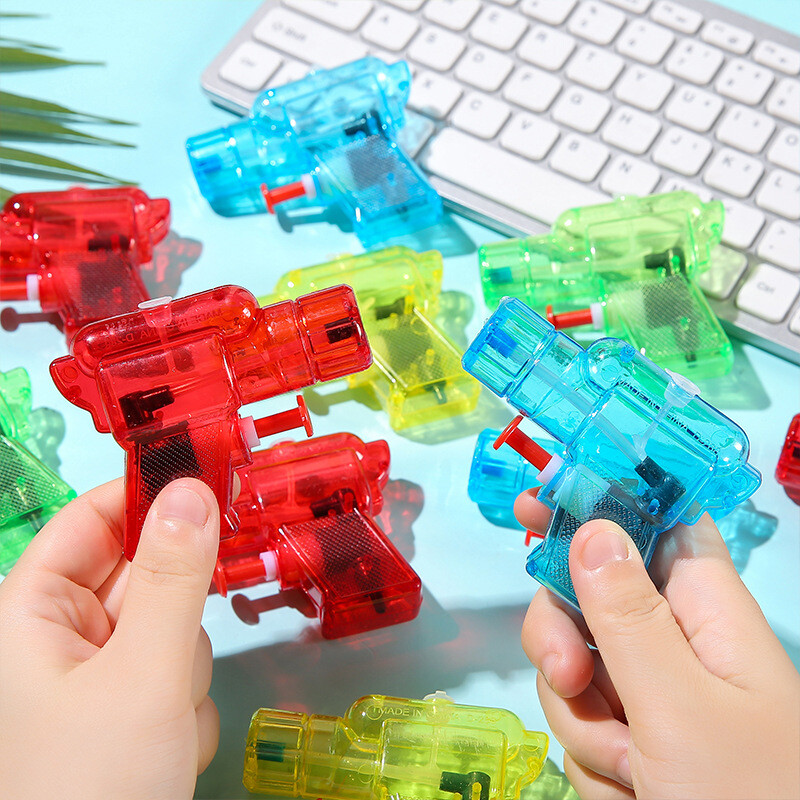 6Pcs Mini Summer Spray Water Guns Igra na otvorenom Hawaii Beach Igračke za Dječji Rođendan Baby Shower Pool Party Favors Punila za pinjatu