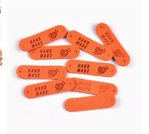  Korėjos aksomo rankų darbo spalvingos rankų darbo audinio etiketės 20 vnt drabužių lipdukų drabužių krepšys 