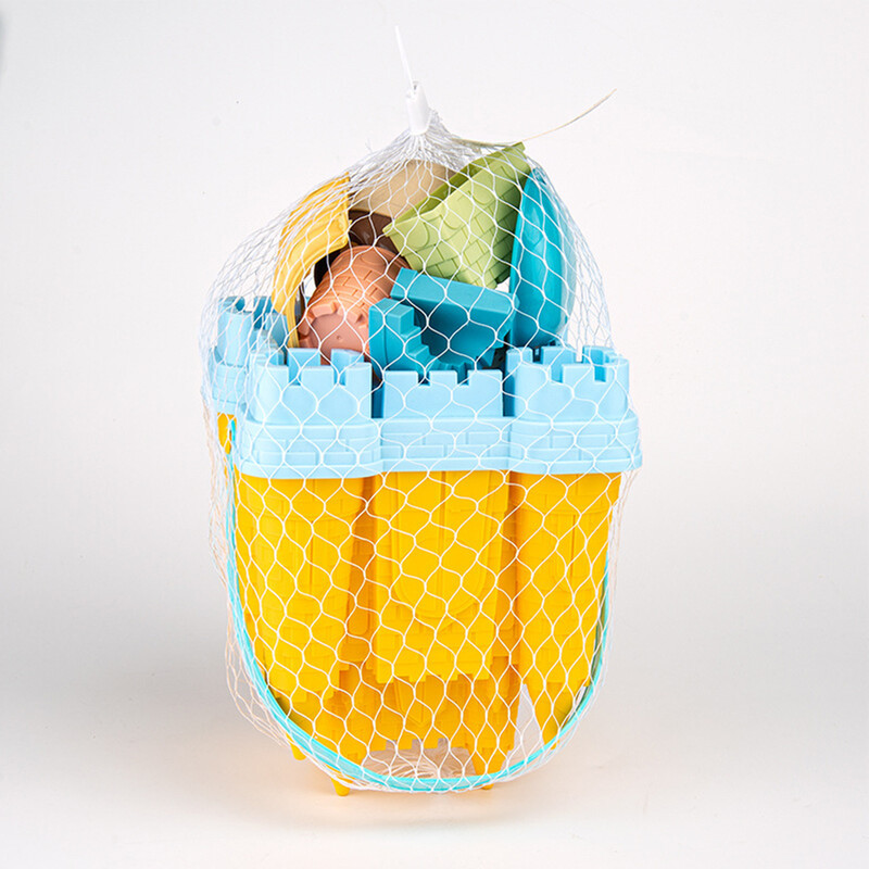 Dvorac na plaži Kanta za igranje Set s pijeskom Igračke Lopatica za pijesak Dječji ljetni hobiji Vodena zabava Igračke za plažu za djecu Obiteljske interaktivne igračke