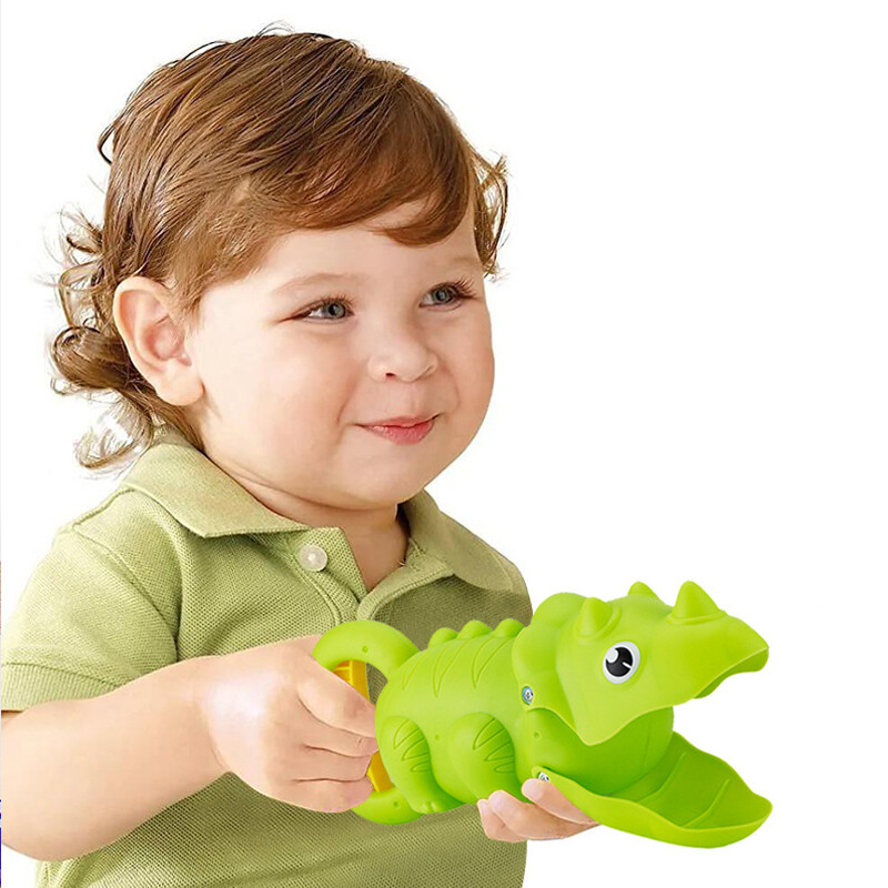 Nyári tengerparti kirándulás Gyermek strandjáték Jurassic dinoszaurusz játékkapocs fiú lány homokmanipulátor tengerparti kotrási lapát