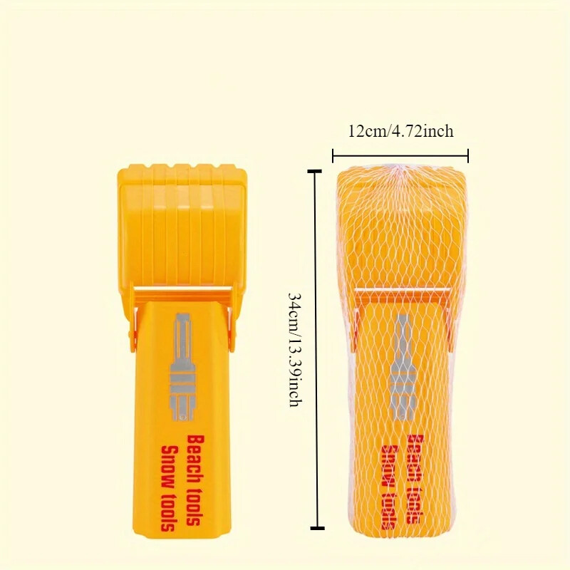 Jaunas ekskavatora rakšanas rokas pludmales rotaļlietas var izmantot sniega šķūrēšanai, smilšu rakšanai un augsnes rakšanai. Bērnu smilšu rotaļu rīka dāvana