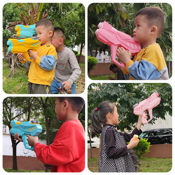 Double Water Spray Water Gun Outdoor High Pressure Manual Λειτουργία Water Spray Toy Water Gun for Boys Summer Outdoor Game