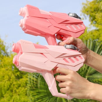 Double Water Spray Water Gun Outdoor High Pressure Manual Λειτουργία Water Spray Toy Water Gun for Boys Summer Outdoor Game