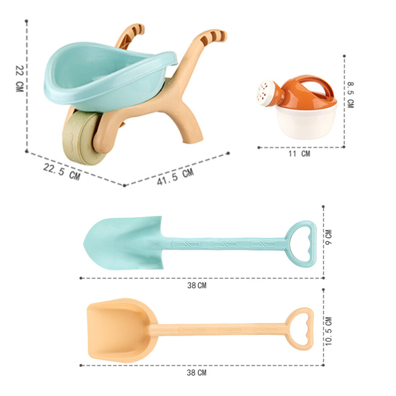Copii Jucării de plajă pentru cărucior de săpat cu nisip Jucărie pentru matrițe de plajă Jucărie de vară în aer liber Joacă cu nisip Lopă de apă Jucării de nisip de plajă pentru copii