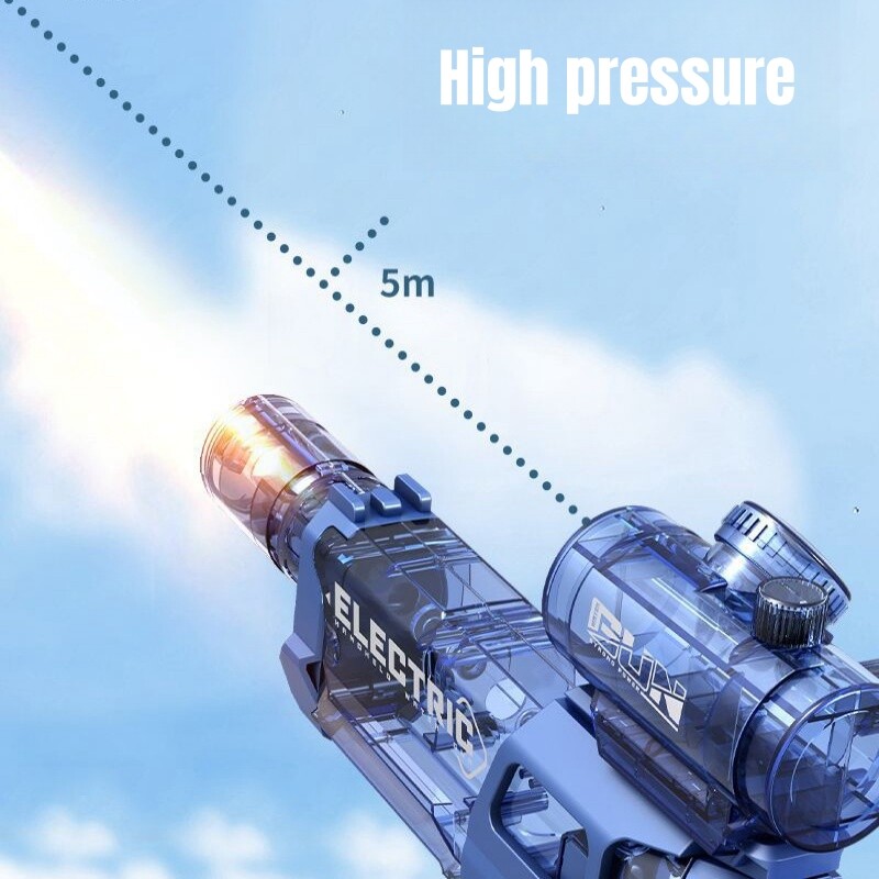 Dječje visokotlačne električne vodene puške Igračke Ljeto Vanjska plaža Bazen Vrt Igre tučnjava Dječji automatski rafali Vodena puška Darovi