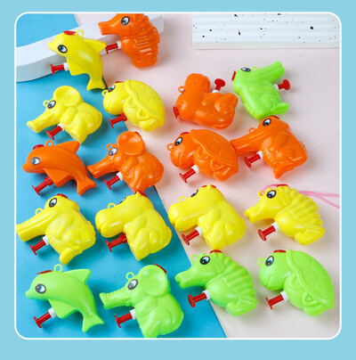 6-24 KOM Igračke za vodu Igračke za pješčanu plažu Mini pištolj za vodu Crtani dizajn Igra na otvorenom Ljetne igračke Sportske igračke za zabave Pokloni