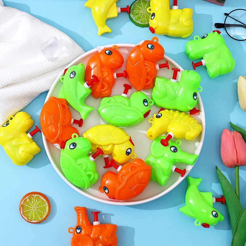 6-24 KOM Igračke za vodu Igračke za pješčanu plažu Mini pištolj za vodu Crtani dizajn Igra na otvorenom Ljetne igračke Sportske igračke za zabave Pokloni