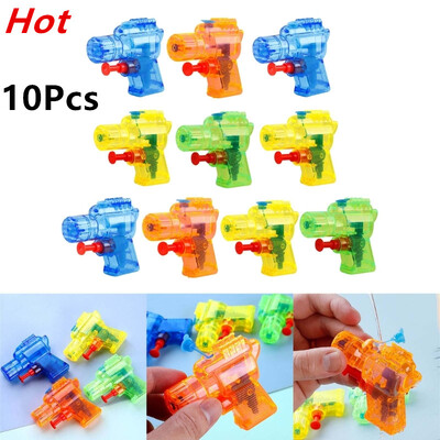 10 τμχ Press Water Guns Toy for Kids Outdoor Water Squirt Water Fighting Toy Παιδικό δώρο για πάρτι Μπομπονιέρα παραλίας Παιχνίδι πισίνας