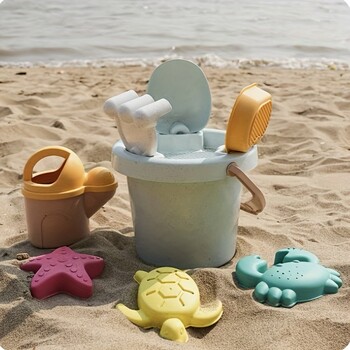 Sea Creatures Sand Toy Beach Set Toys Kids Sandbox Toys Toddlers Sand Toys Κιτ εργαλείων παραλίας Κάδος Φτυάρι ποτίσματος Ταξίδι σε εξωτερικό χώρο