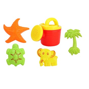 Summer Soft Baby Beach Toys Kids Bath Play Sandbox Set Beach Party Πότισμα Κάδος Καλούπια άμμου Παιχνίδια Παιχνίδι με νερό