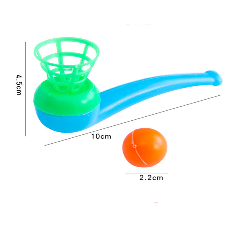 10KOM dječja vanjska igračka viseća igra za puhanje s puhanjem Sense Balance Training Plutajuća kugla za puhanje Čarobna igra za roditelje i dijete Poklon