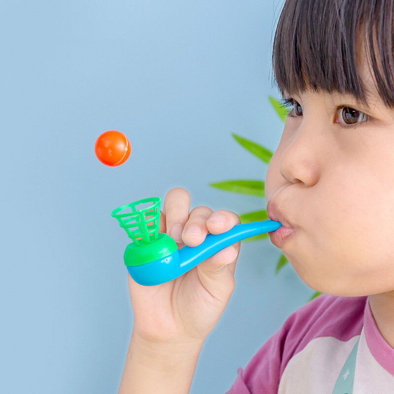 10KOM dječja vanjska igračka viseća igra za puhanje s puhanjem Sense Balance Training Plutajuća kugla za puhanje Čarobna igra za roditelje i dijete Poklon